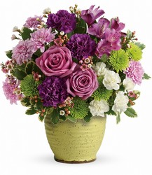 Teleflora's Spring Speckle Bouquet from Victor Mathis Florist in Louisville, KY